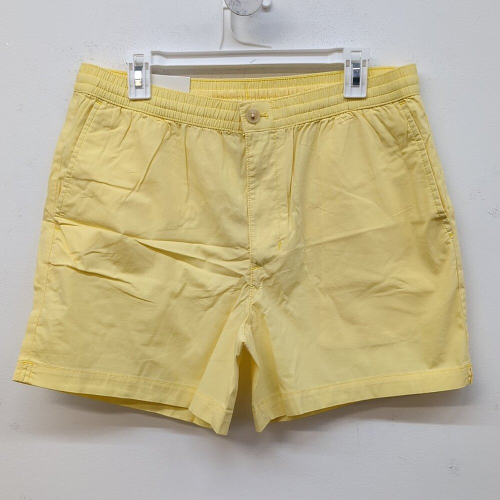 Banana Republic 5'' Inseam Men's Chino Shorts US 34 Soft Yellow